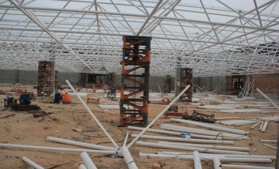 广汉盘点钢结构网架装配的步履和相关关注变乱